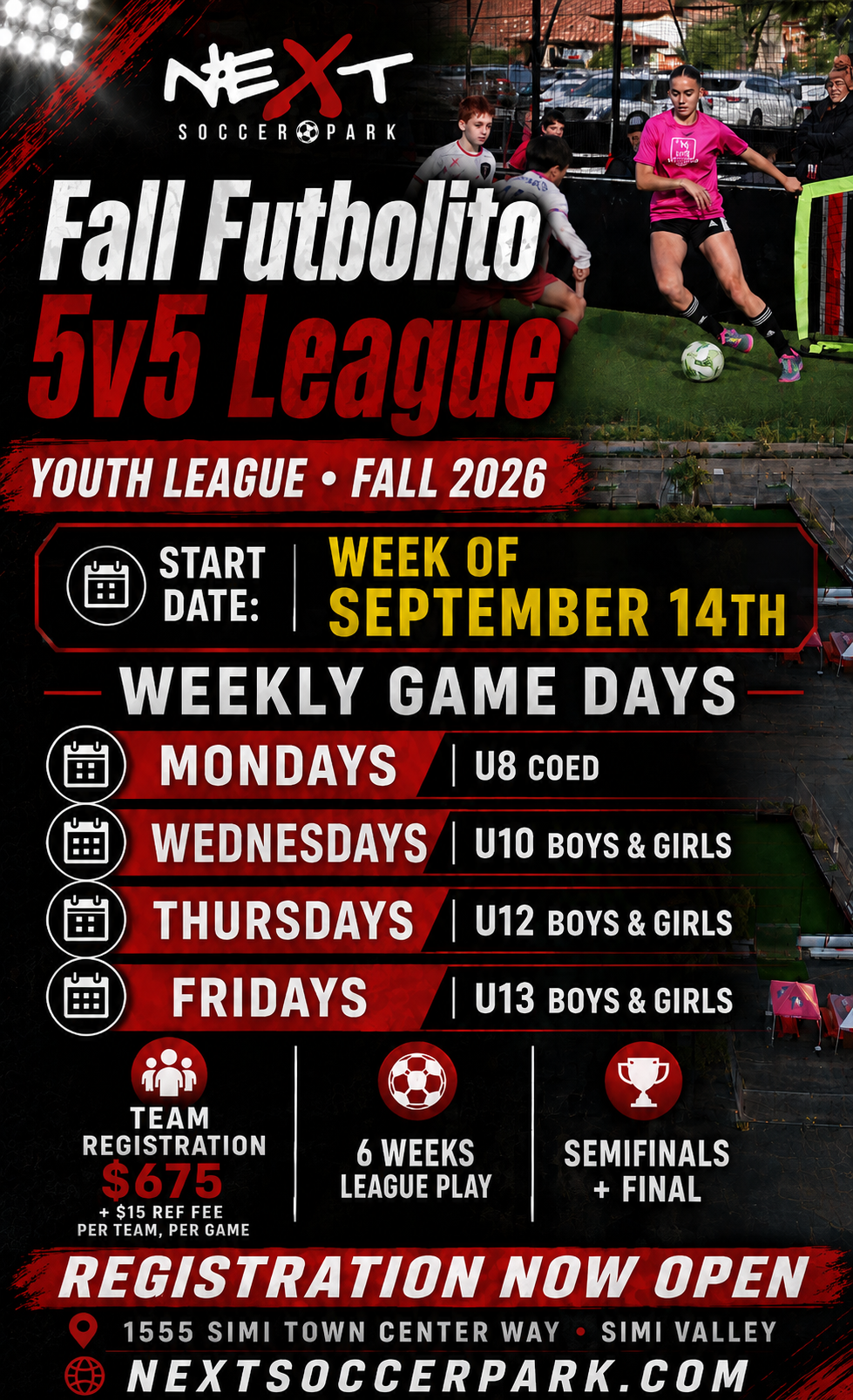 5v5 - Fall Futbolito